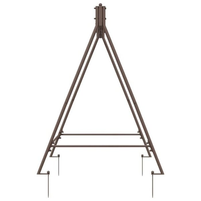 Vidaxl Schaukelgestell Stahl Antikbraun 113x121,5x168cm - 35% Rabatt