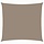 Quadratisches Sonnensegel 4x4 m Taupe - 37% Rabatt