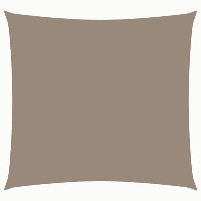 Vidaxl Quadratisches Sonnensegel 4x4 m Taupe - 37% Rabatt