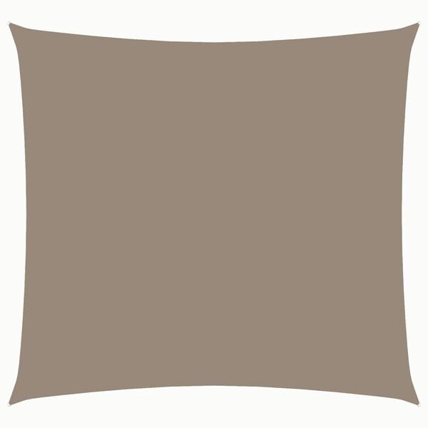 Vidaxl Quadratisches Sonnensegel 4x4 m Taupe - 37% Rabatt