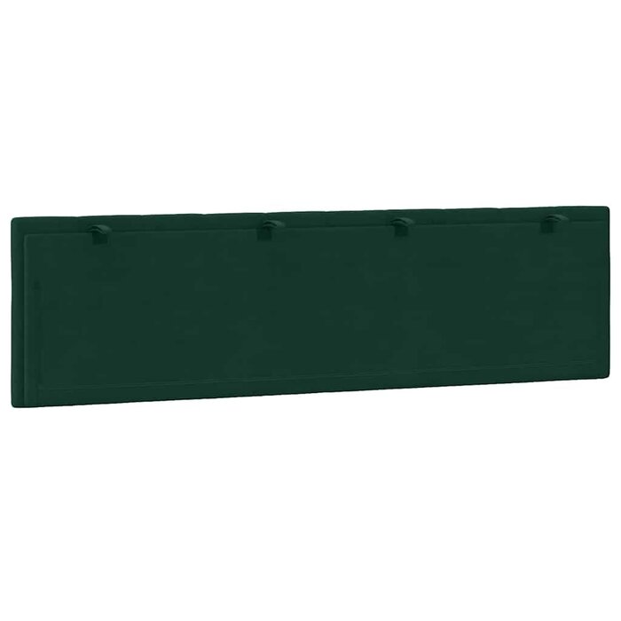 Vidaxl Bettkopfteil-Kissen Hanko 180 cm Dunkelgrün - 34% Rabatt