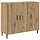Sideboard Artisan-Eiche 90x34x80cm - 34% Rabatt