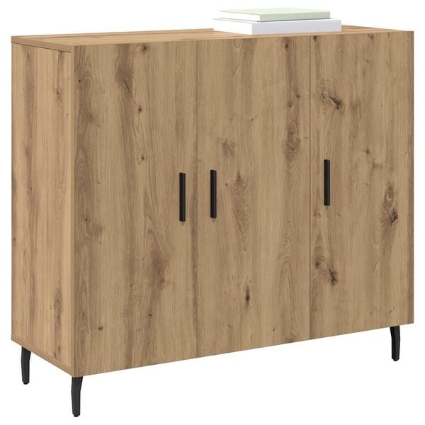 Vidaxl Sideboard Artisan-Eiche 90x34x80cm - 34% Rabatt