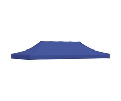 Vidaxl Ersatzdach für Faltpavillon 3x6 m Blau - 46% Rabatt