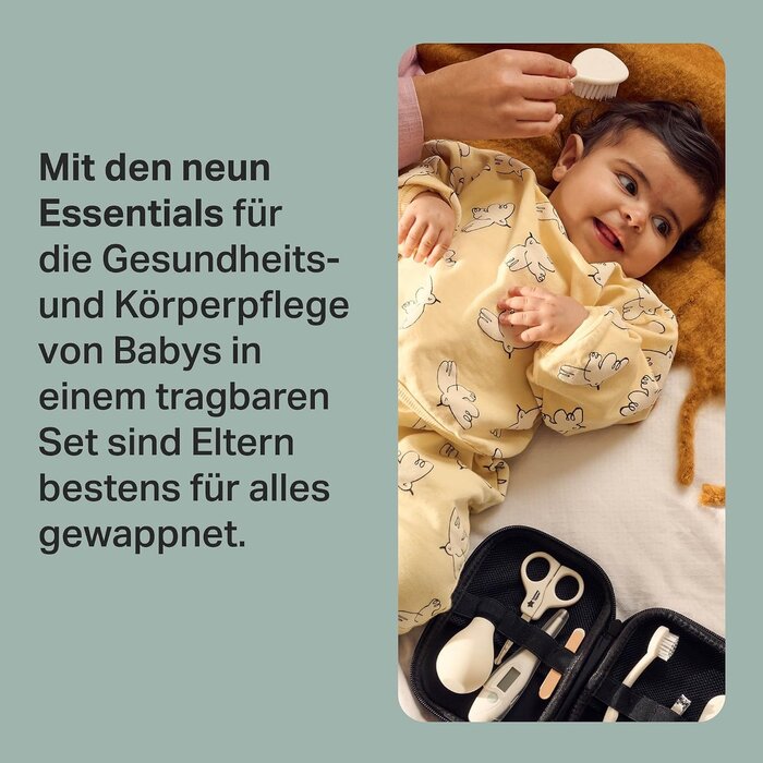 9-teiliges Baby Pflege-Set - Schwarz - 29% Rabatt