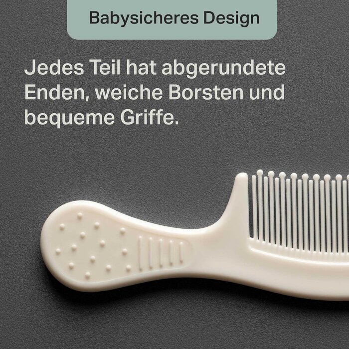 9-teiliges Baby Pflege-Set - Schwarz - 29% Rabatt