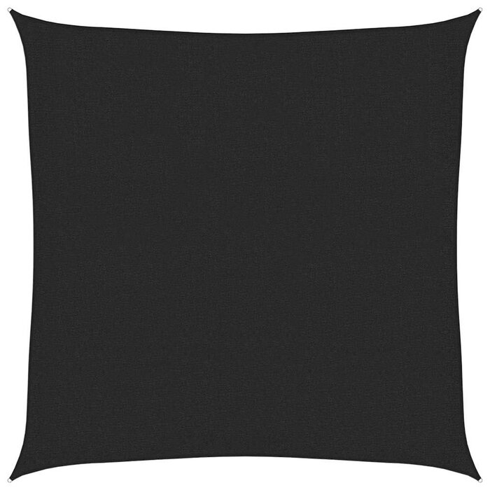 Vidaxl Quadratisches Sonnensegel 3,6x3,6 m schwarz - 32% Rabatt