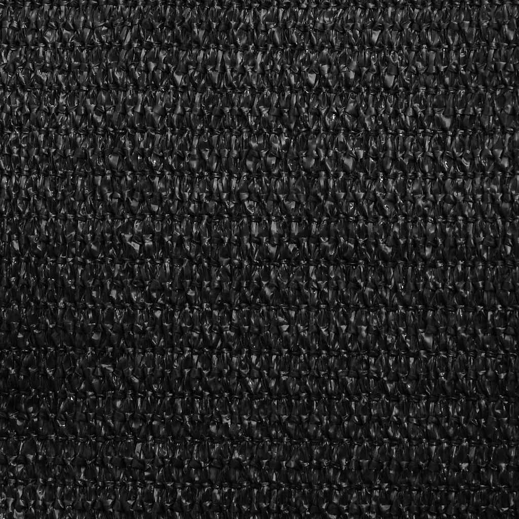 Vidaxl Quadratisches Sonnensegel 3,6x3,6 m schwarz - 32% Rabatt