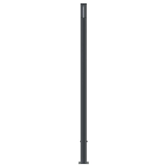 Vidaxl WPC Sichtschutzzaun 180x186 cm Braun - 35% Rabatt