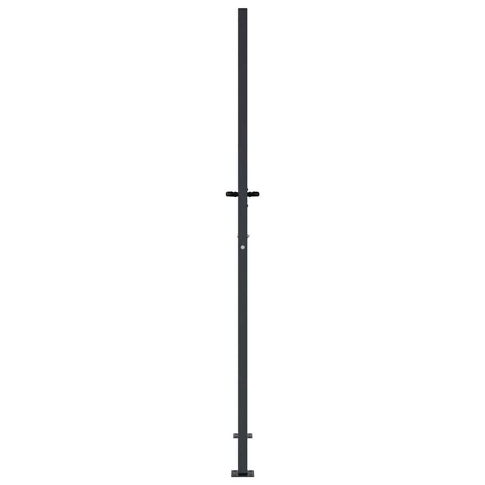 Vidaxl Gartentor 105x180 cm Anthrazit Stahl - 35% Rabatt