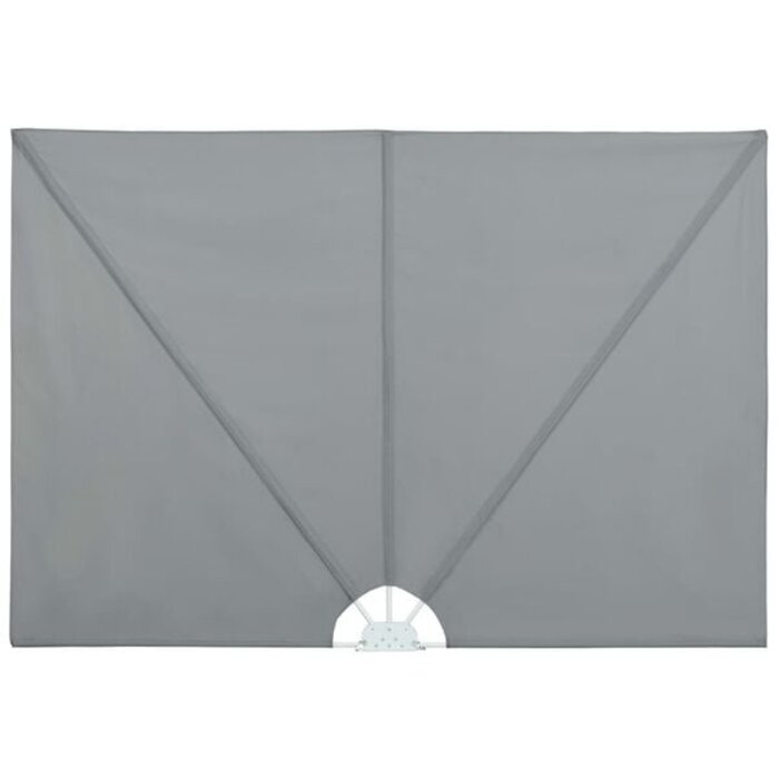 Vidaxl Klappbare Seitenmarkise 240x160 cm Grau - 32% Rabatt