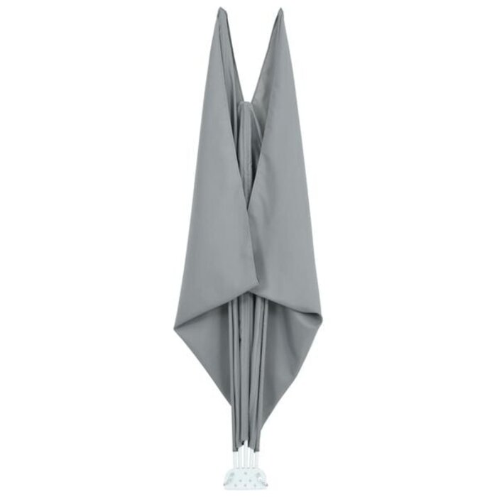 Vidaxl Klappbare Seitenmarkise 240x160 cm Grau - 32% Rabatt