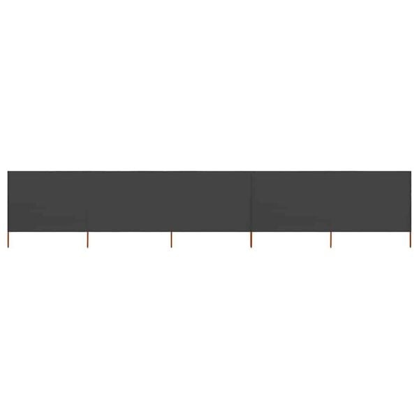 Vidaxl Windschutz 600x160 cm, Anthrazit - 5-teilig - 34% Rabatt