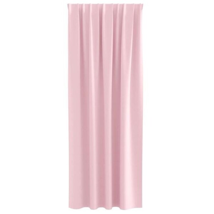 Vidaxl Verdunkelungsvorhänge Babyrosa 245x140cm 2er-Set - 32% Rabatt