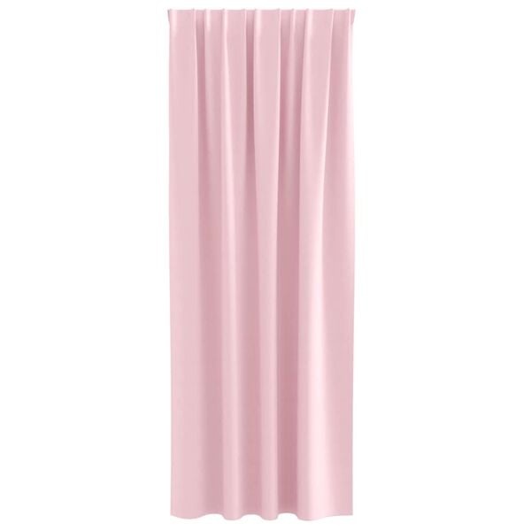 Vidaxl Verdunkelungsvorhänge Babyrosa 245x140cm 2er-Set - 32% Rabatt