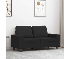 Vidaxl 2-Sitzer Sofa 120 cm Schwarz - 56% Rabatt - Ausgepackt