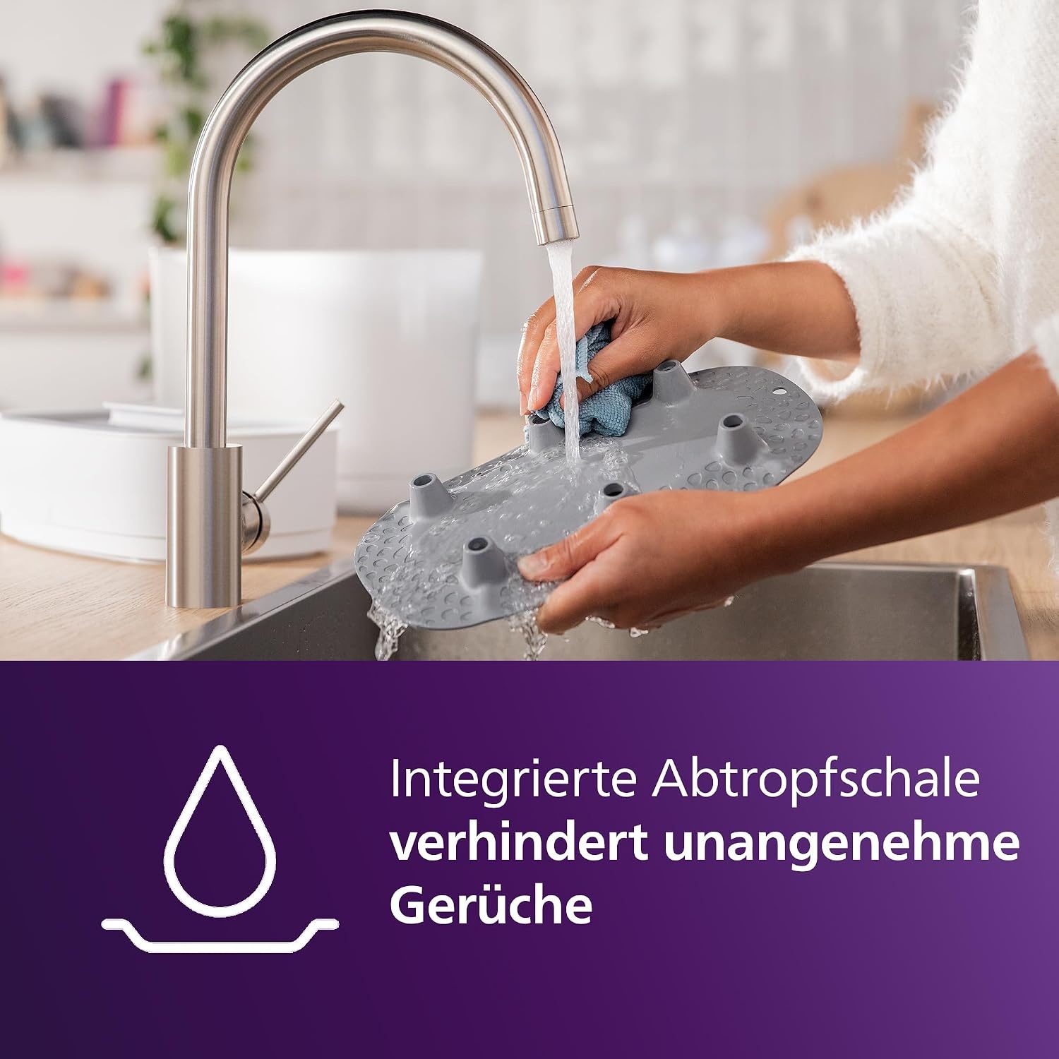 Philips Avent Elektrischer Flaschensterilisator & Trockner - 34% Rabatt - Weiß