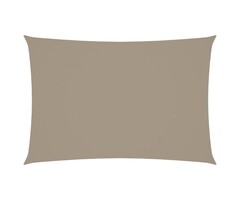 Vidaxl Rechteckiges Sonnensegel 3x5 m in Taupe - 49% Rabatt