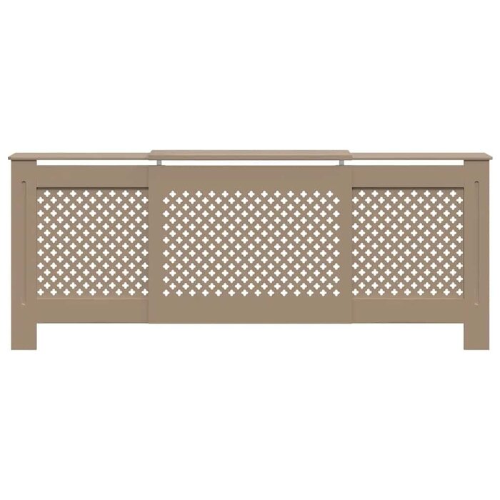 Vidaxl Verstellbare Heizkörperverkleidung 205 cm, MDF - 34% Rabatt