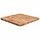 Massive Eichen-Tischplatte 40x40x2,5 cm - 32% Rabatt