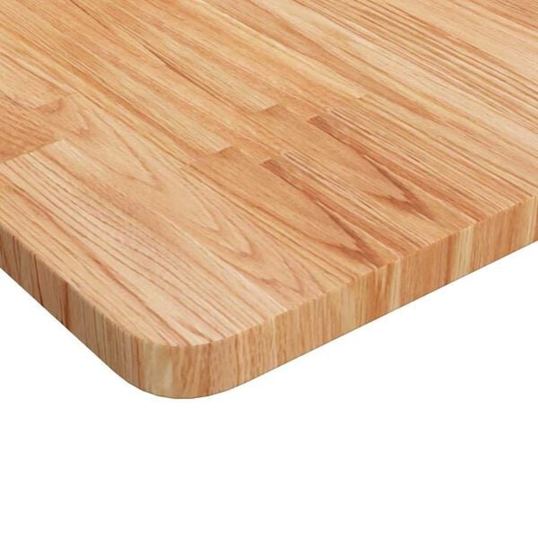 Vidaxl Massive Eichen-Tischplatte 40x40x2,5 cm - 32% Rabatt