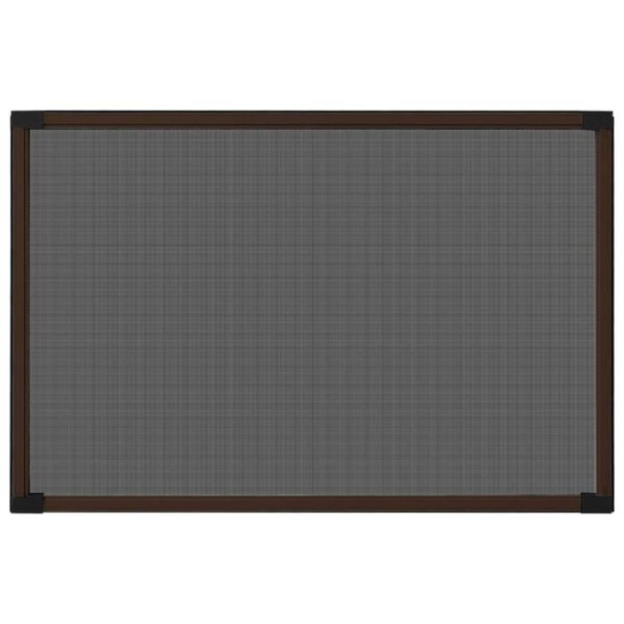 Vidaxl Insektenschutzgitter ausziehbar 100-193x75 cm Braun - 34% Rabatt