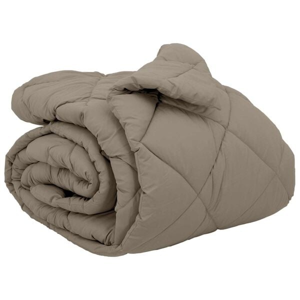 Vidaxl Winterbettdecke 220x240 cm, 450 g/m² - Hellgrau - 33% Rabatt