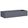 Pflanzkasten 200x80x40 cm Stahl Anthrazit - 35% Rabatt