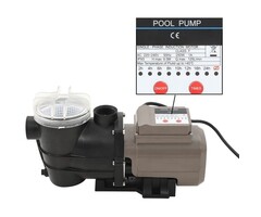 Vidaxl Poolpumpe mit Timer 0,25 PS 8000 l/h - 52% Rabatt