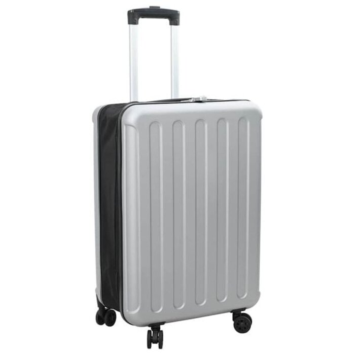 Vidaxl Reisekoffer Silber 43x27x66cm - 32% Rabatt