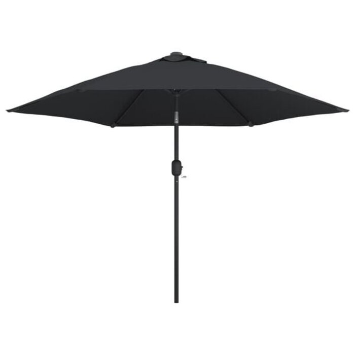Vidaxl Gartenschirm 300 cm Sonnenschirm Stahlmast schwarz - 34% Rabatt