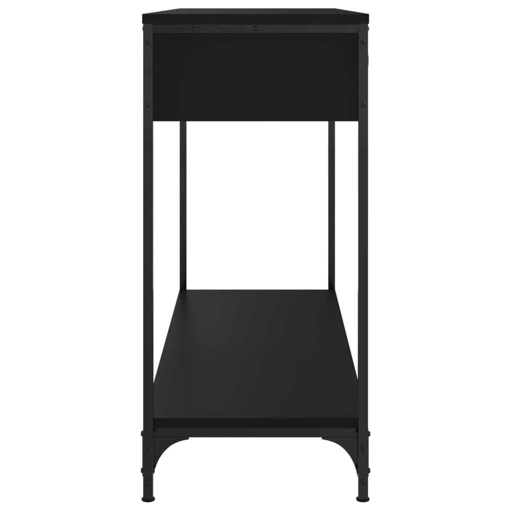 Vidaxl Moderne Wandkonsole in Schwarz - 100x34,5x75 cm - 55% Rabatt