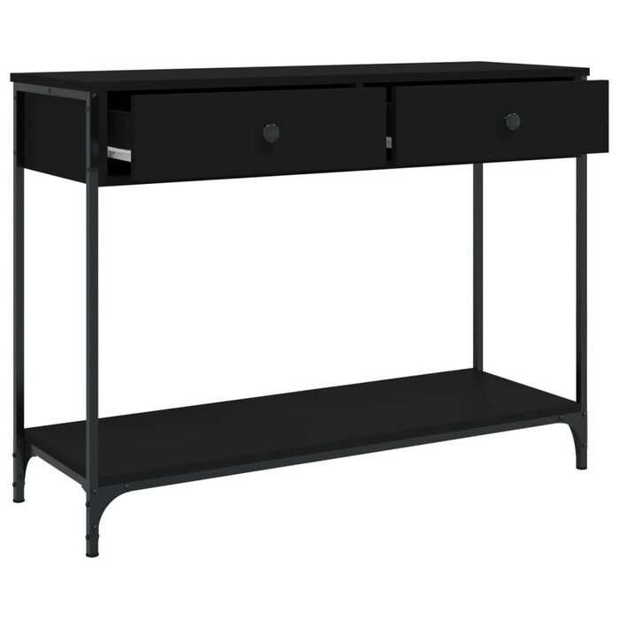Vidaxl Wandtisch in Schwarz 100x34,5x75 cm - 51% Rabatt