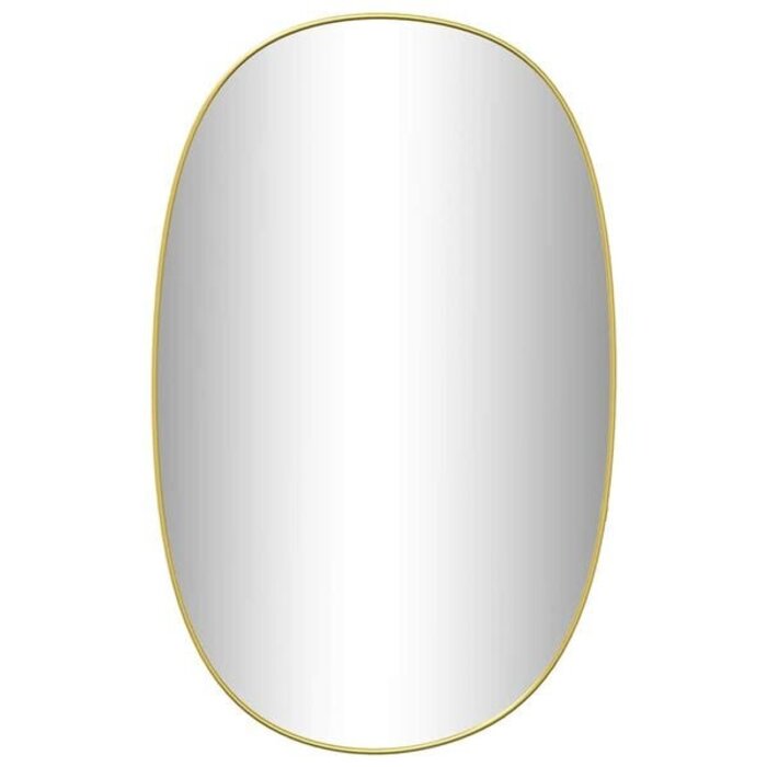Vidaxl Wandspiegel 80x50 cm in Gold - 62% Rabatt