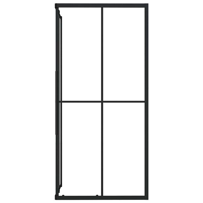 Vidaxl Duschkabine 90x70x180 cm ESG-Glas Schwarz - 42% Rabatt