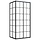 Duschkabine 90x70x180 cm Sicherheitsglas Schwarzer Rahmen - 38% Rabatt