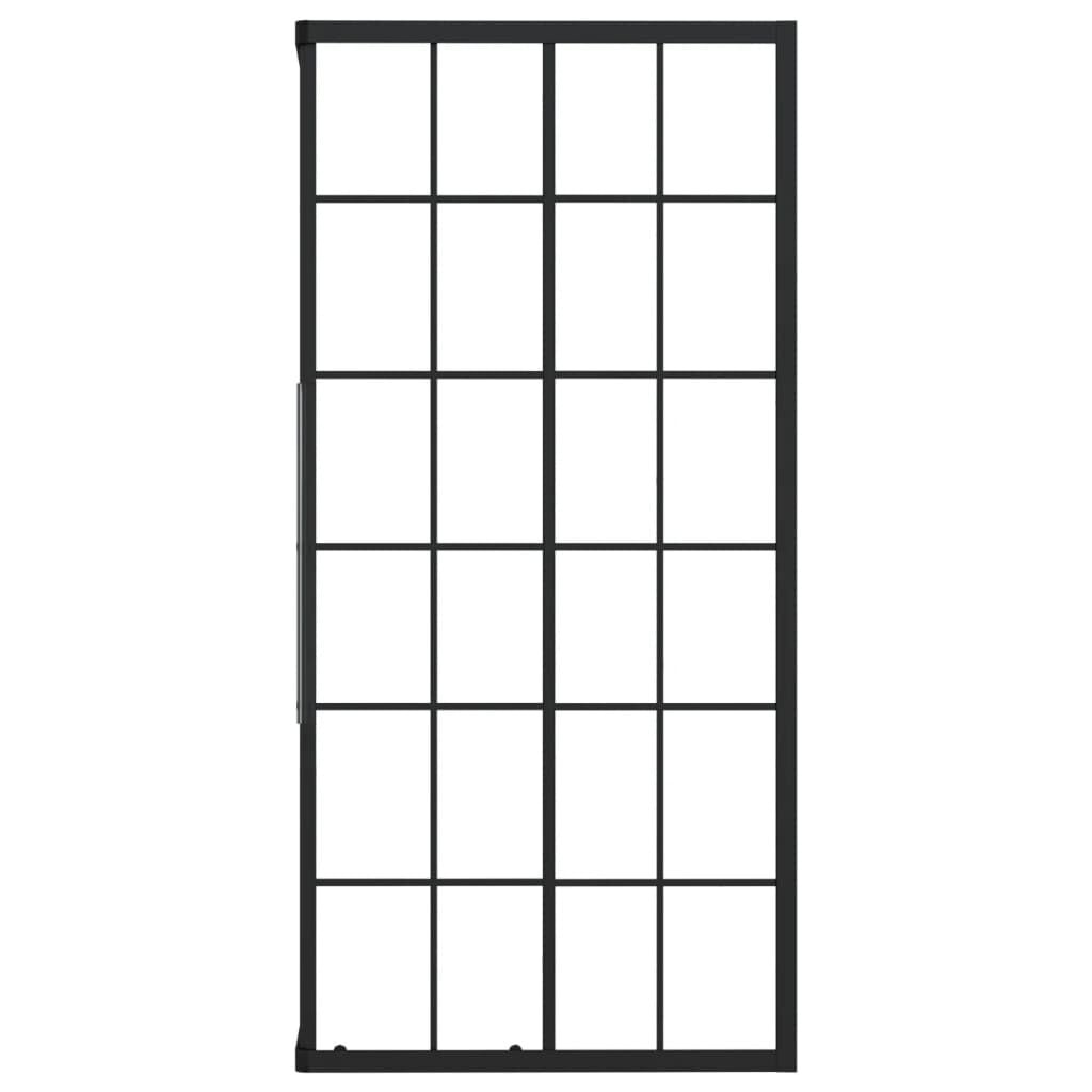 Vidaxl Duschkabine 90x70x180 cm Sicherheitsglas Schwarzer Rahmen - 38% Rabatt