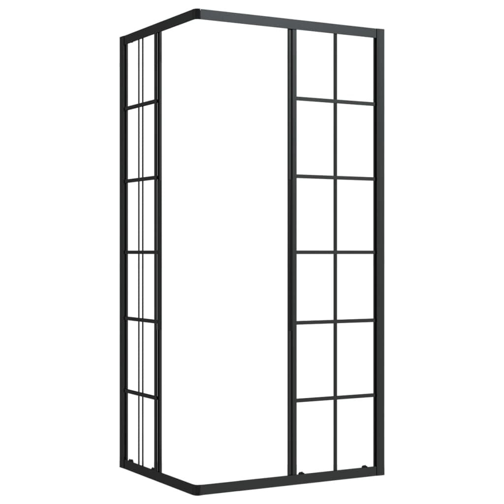 Vidaxl Duschkabine 90x70x180 cm - ESG-Glas - Aluminiumrahmen - 38% Rabatt