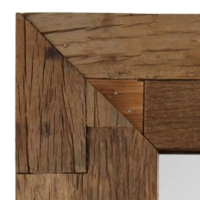 Vidaxl Wandspiegel 50x80 cm aus massivem Akazienholz - 29% Rabatt