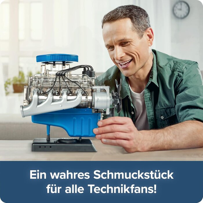 V8 Motormodell Bausatz 1:4 Funktionsmodell - 35% Rabatt