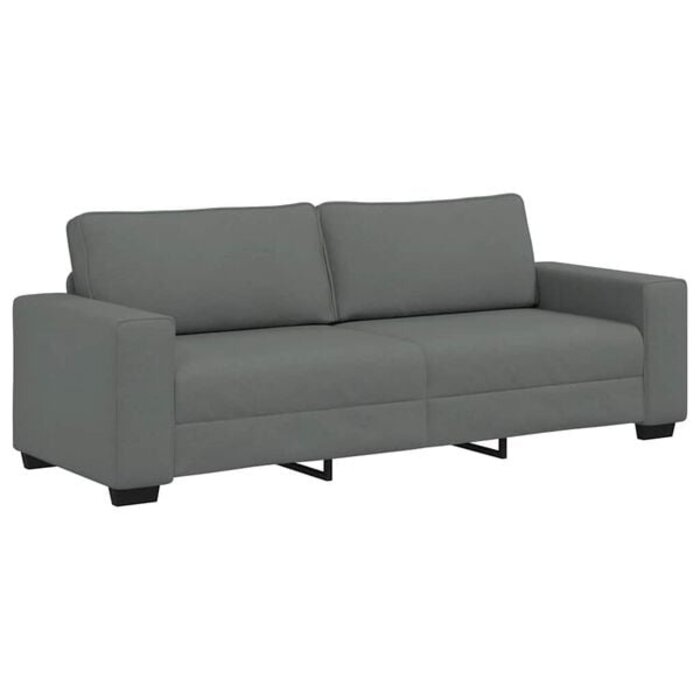 Vidaxl 3-Sitzer Sofa 180 cm Dunkelgrau - 35% Rabatt - Ausgepackt