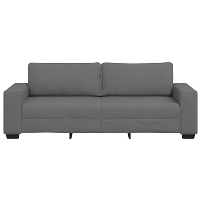Vidaxl 3-Sitzer Sofa 180 cm Dunkelgrau - 35% Rabatt - Ausgepackt