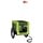 Hundefahrradanhänger Grün-Schwarz - 34% Rabatt auf Retourenware