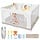 Faltbarer Baby-Laufstall 127x127cm Beige mit Bällebad - 34% Rabatt
