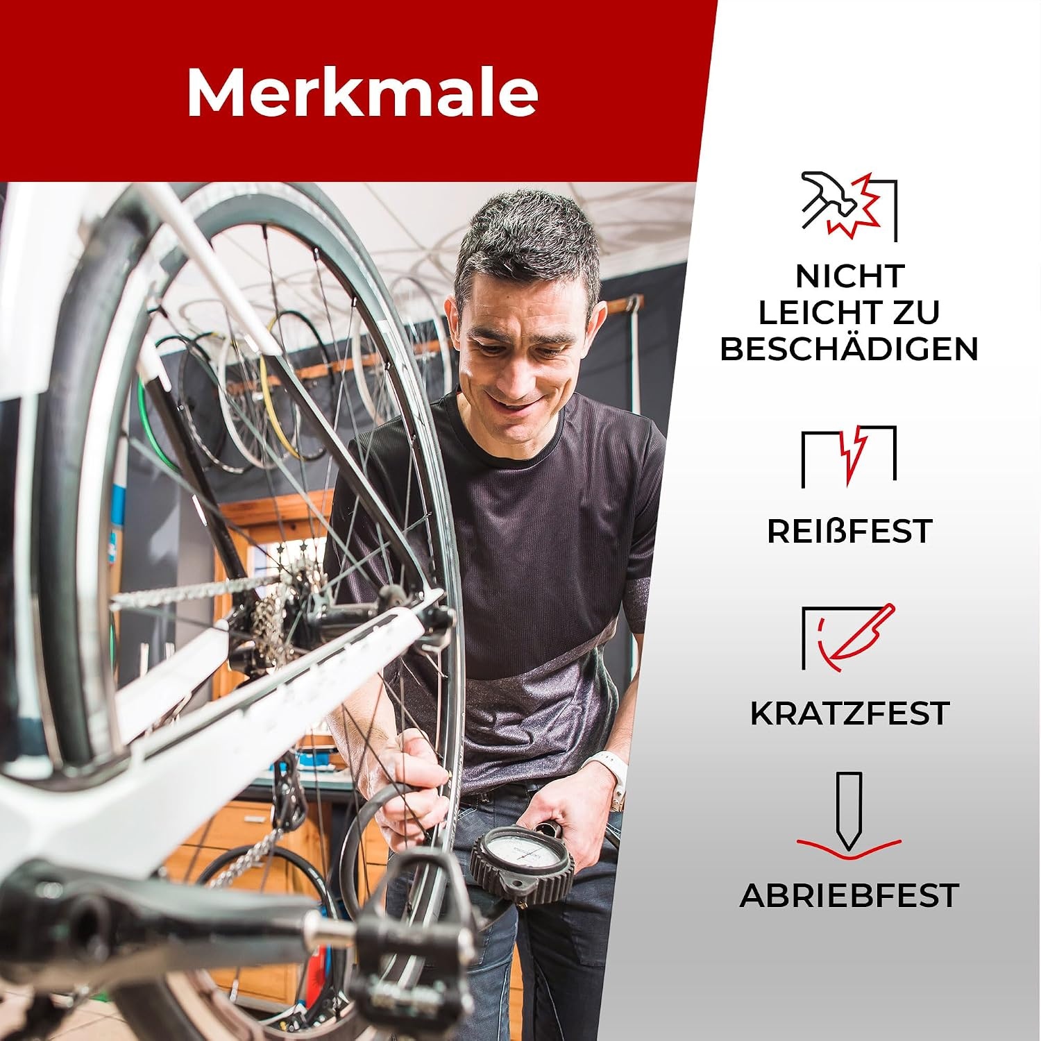 2er Set Fahrrad-Innenreifen 700x32-38c, 48mm Presta-Ventil - 31% Rabatt