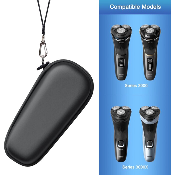 Wasserdichte Reise-Tasche für Barttrimmer - 25% Rabatt