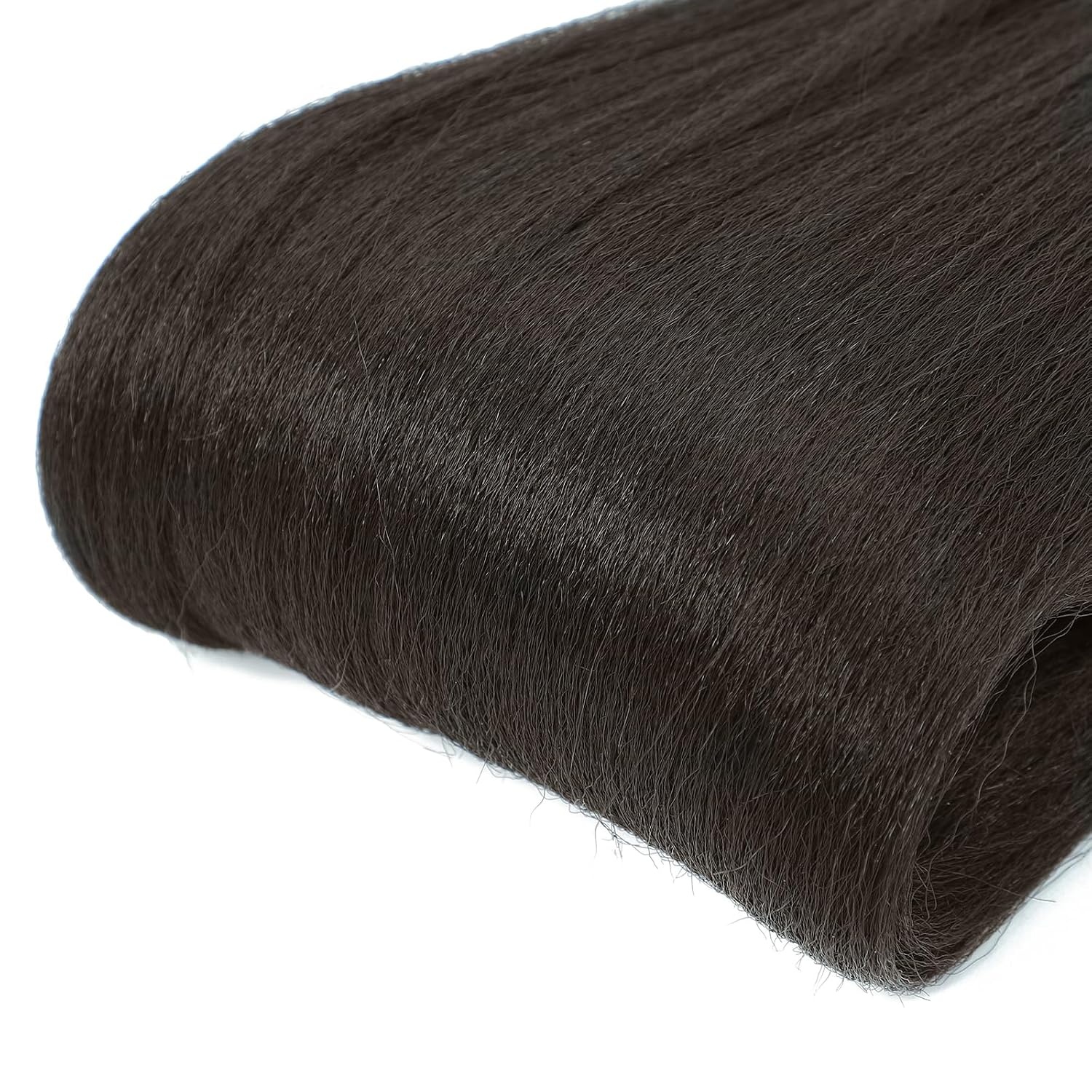 30% Rabatt: Vorgeflochtene Kanekalon Extensions, 76 cm, Schokobraun, 6er-Pack