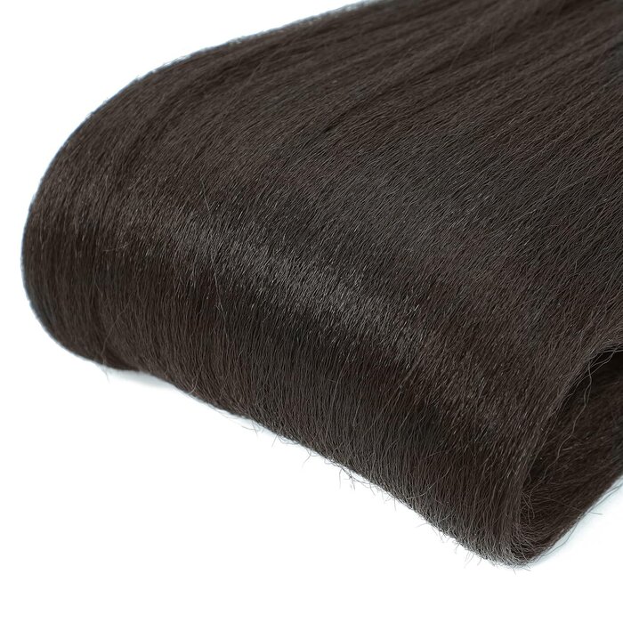 30% Rabatt: Vorgeflochtene Kanekalon Extensions, 76 cm, Schokobraun, 6er-Pack