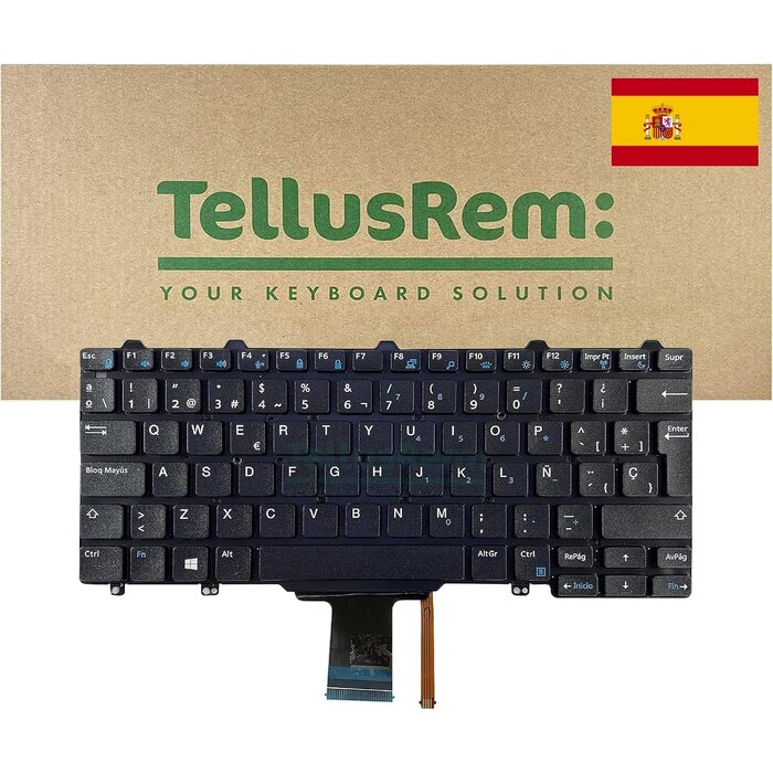 Ersatztastatur für Dell Latitude 42x19x2 cm - 32% Rabatt