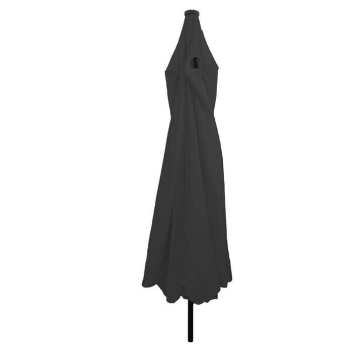 Vidaxl Ampelschirm 395x395cm mit LED Anthrazit Schwarz - 34% Rabatt